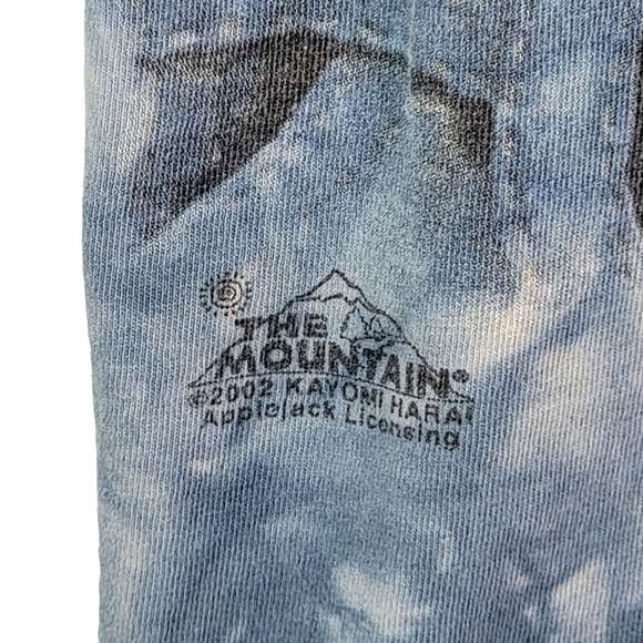 The Mountain Kitten Kitty Overalls Vintage Y2K Tie Dye Graphic Tee Men's Size L - Picture 5 of 16